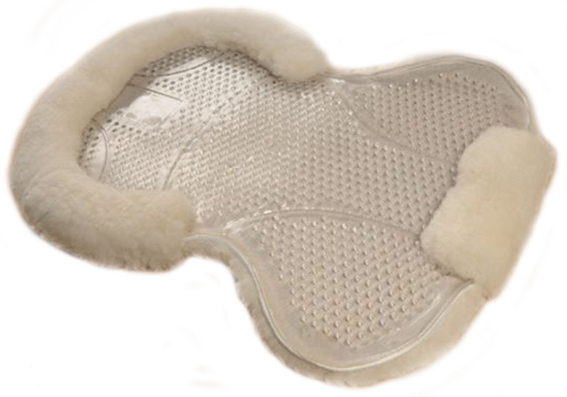 Santa Cruz Air Gel and Sheepskin Halfpad Equestrian House