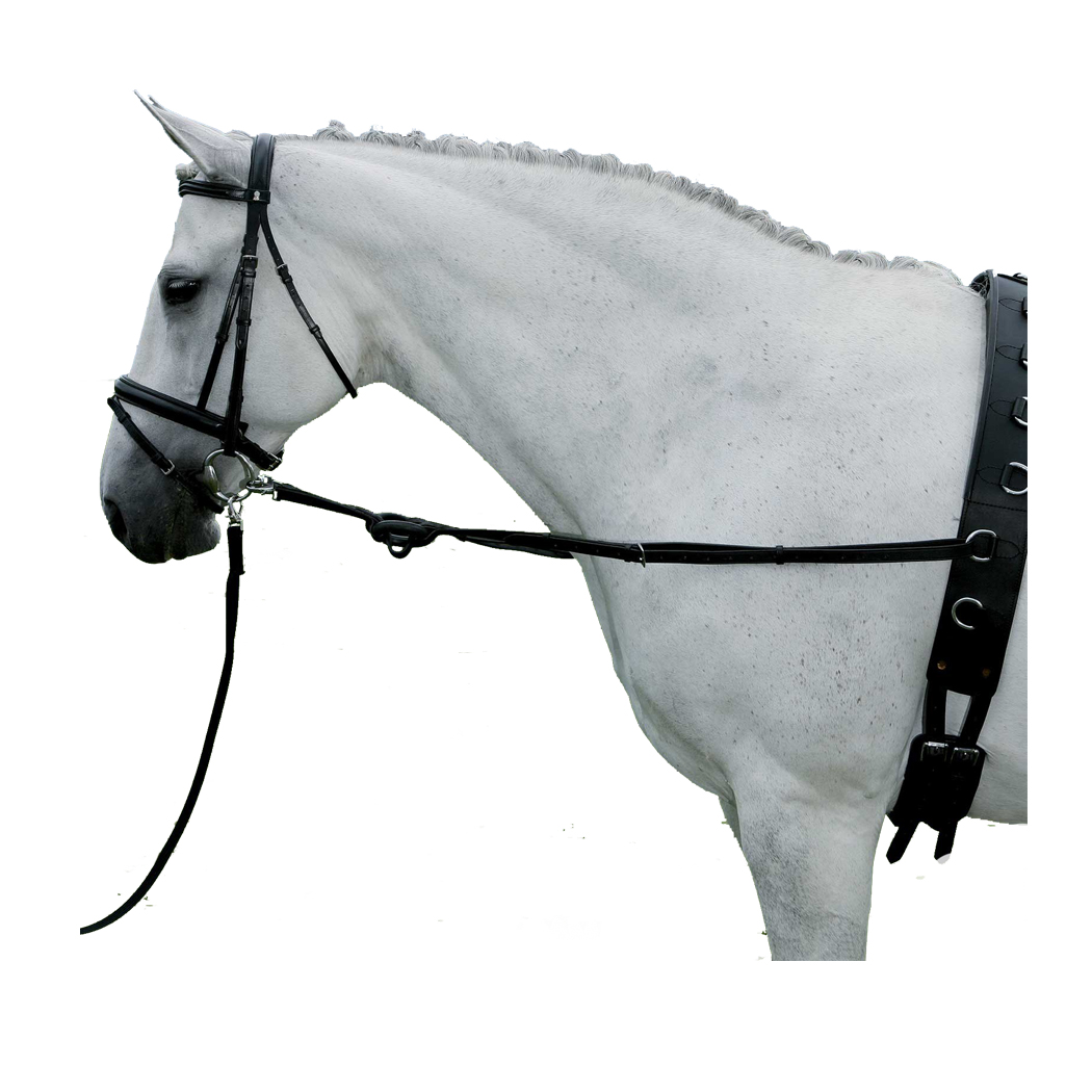Star Side Reins with Rubber Rings Equestrian House