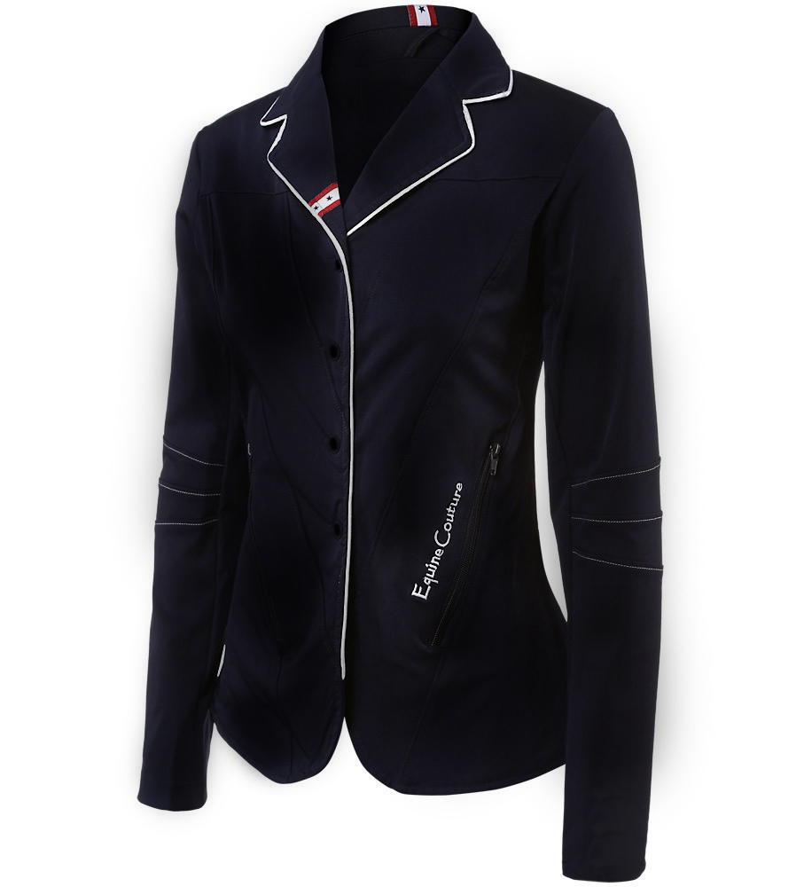 Equine Couture Stars & Stripes Show Jacket for Kids Equestrian House