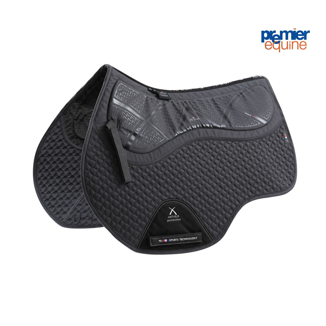 Premier Equine Tech Grip Anti Slip GP/Jump Saddle Pad Equestrian House