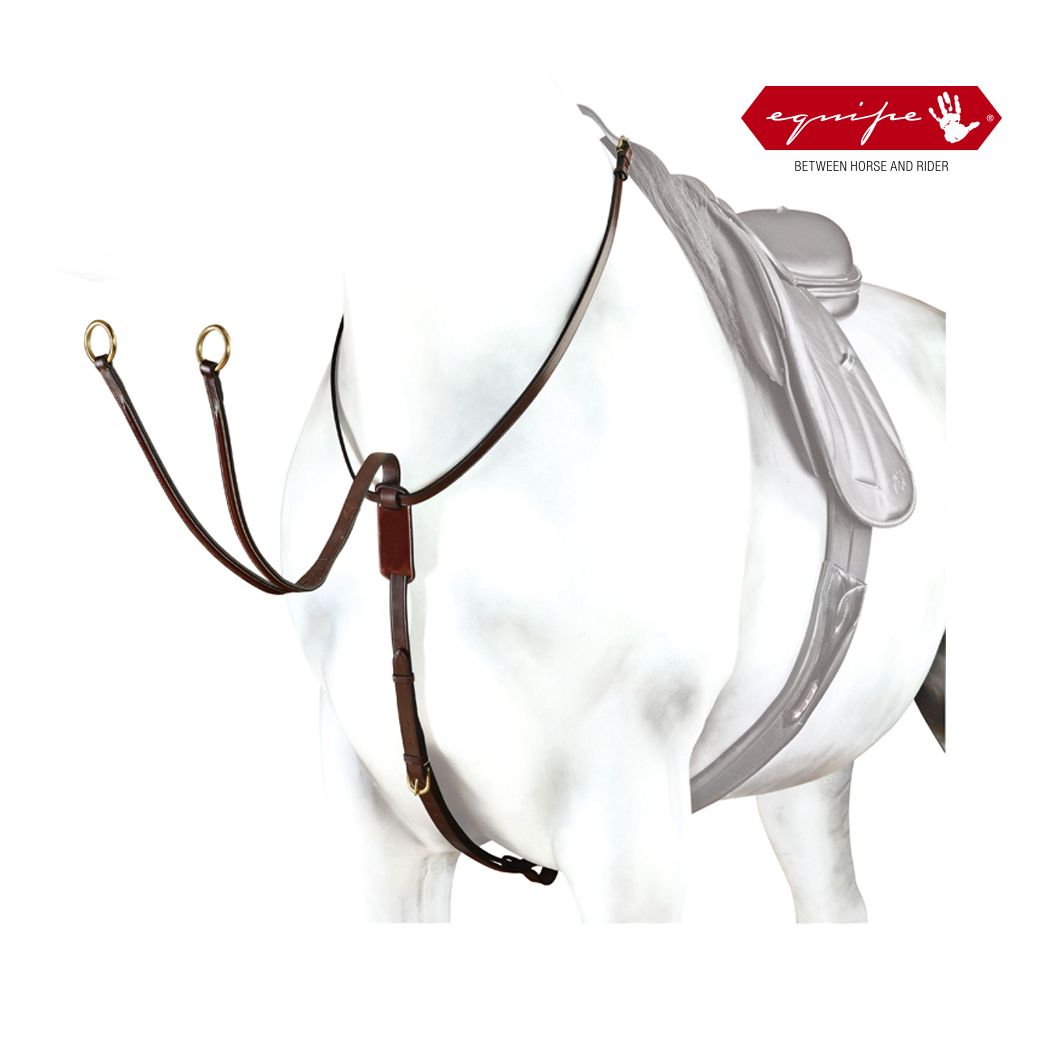 Equipe Leather Martingale Equestrian House