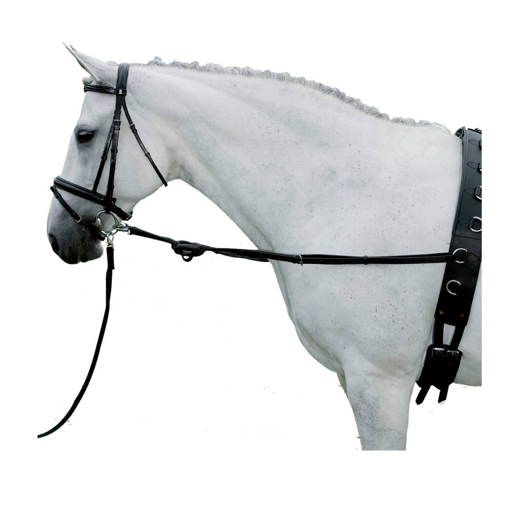 Star Side Reins with Rubber Rings Equestrian House