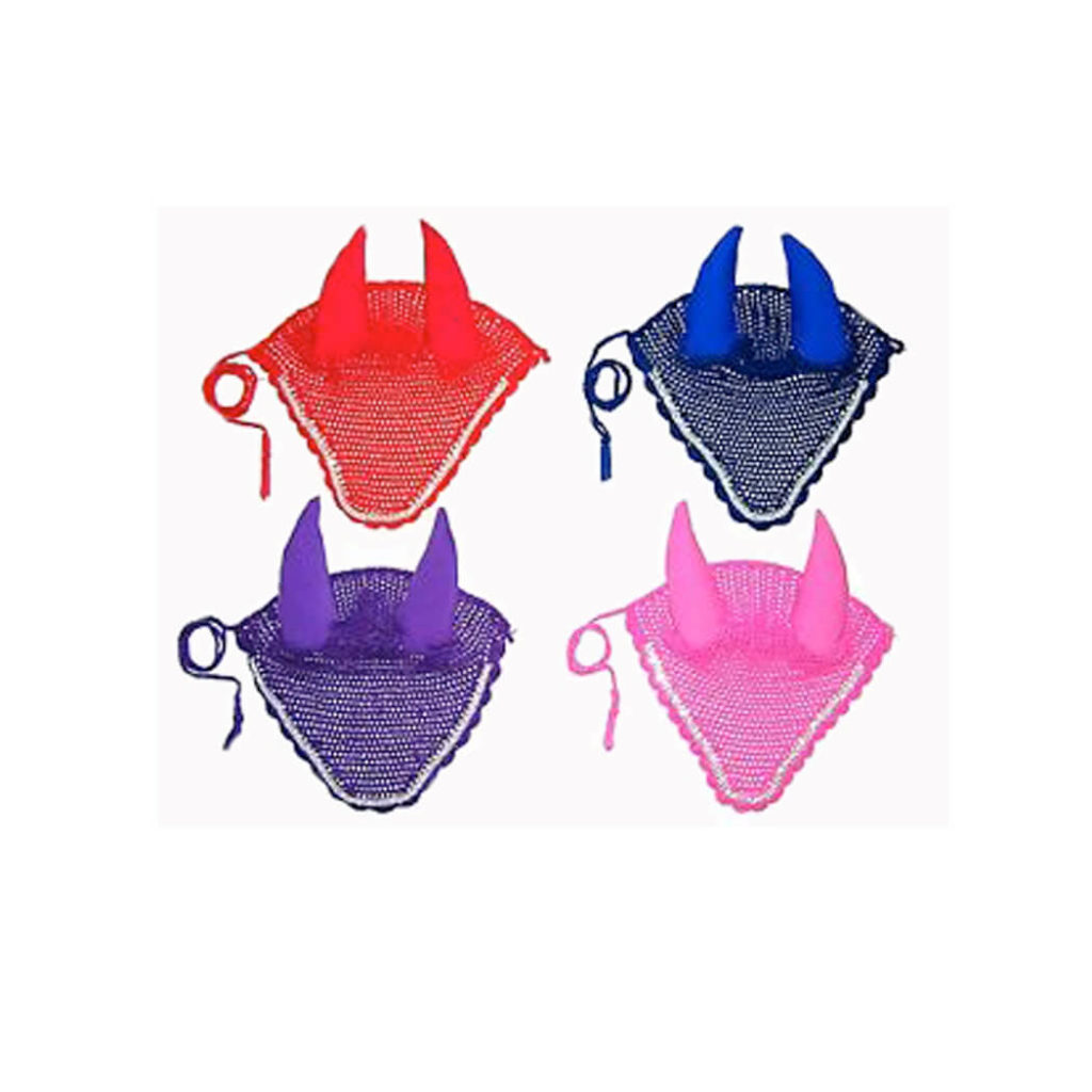Crocheted Ear Muff Veil Equestrian House