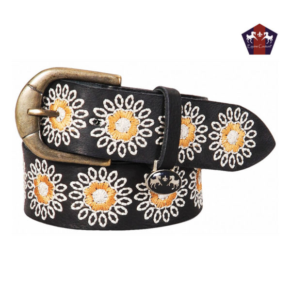 Equine Couture Embroidered Belt
