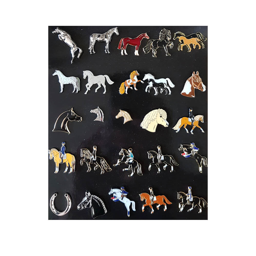 Horse Brooch Assorted