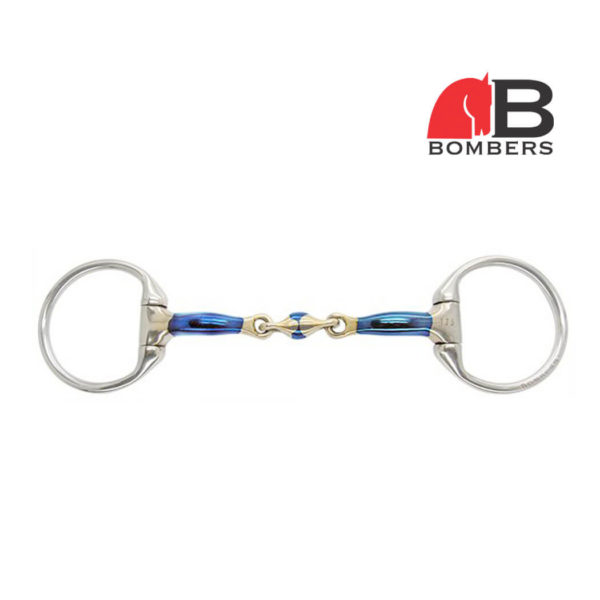 Bomber Eggbutt Bridoon Elliptical Dressage Control