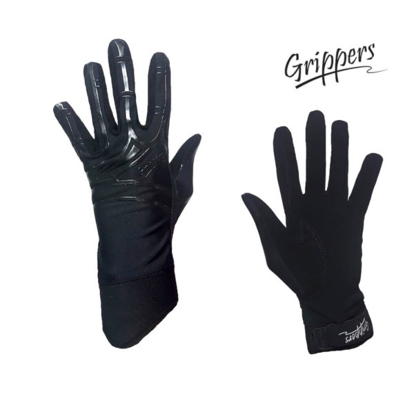 Grippers Micro Suede Gloves with Lycra Silicone Back