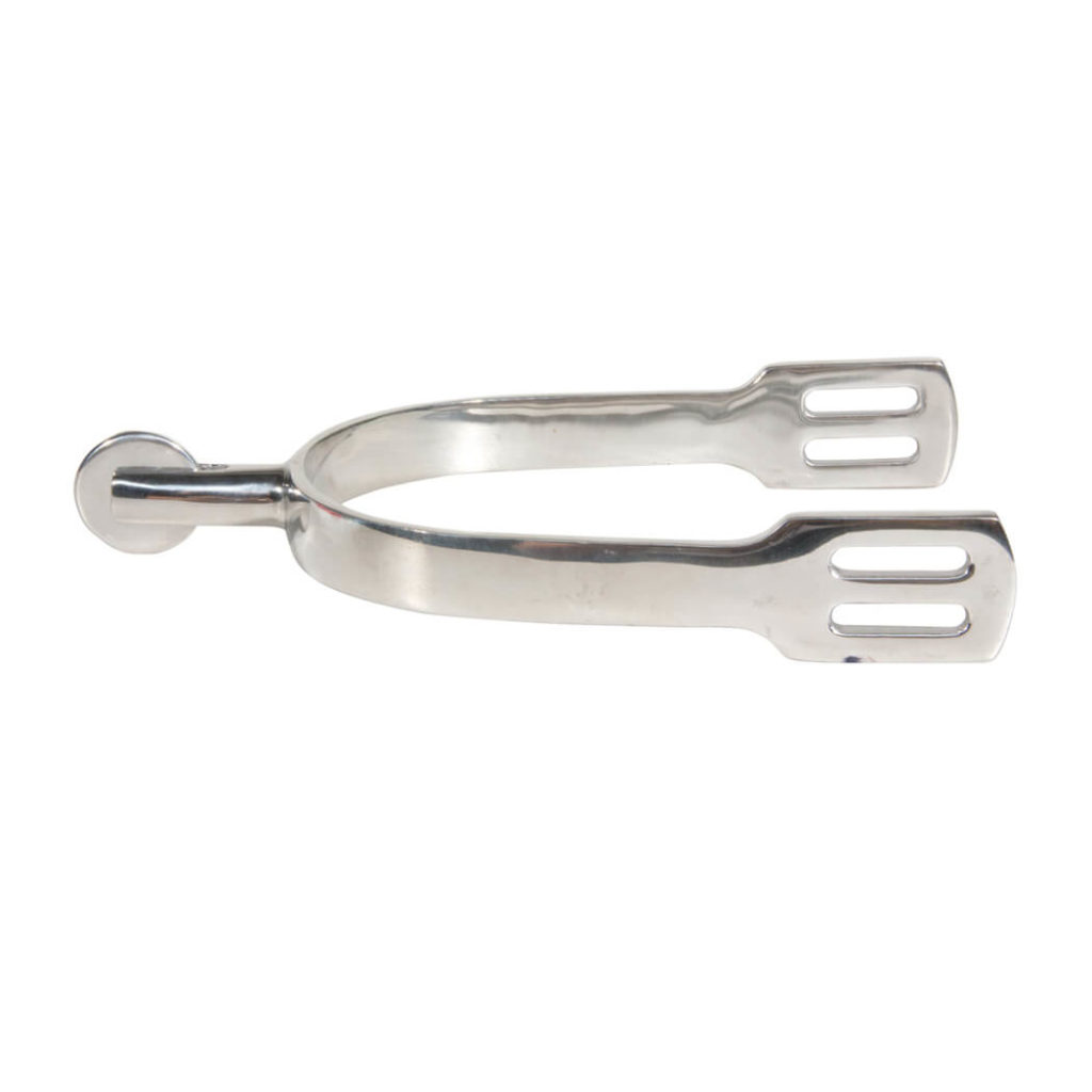 Spurs with Smooth Disk Rowel Equestrian House