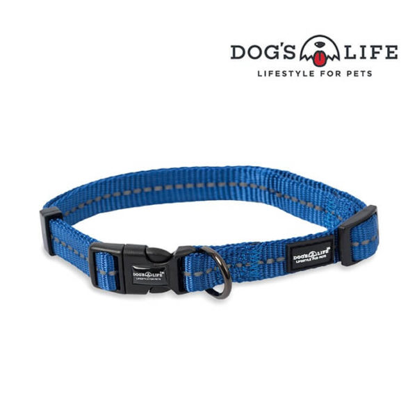 Dogs Life Reflective Supersoft Webbing Collar