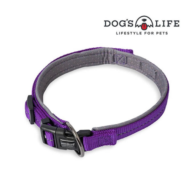 Dogs Life Reflective Supersoft Webbing Neoprene Collar