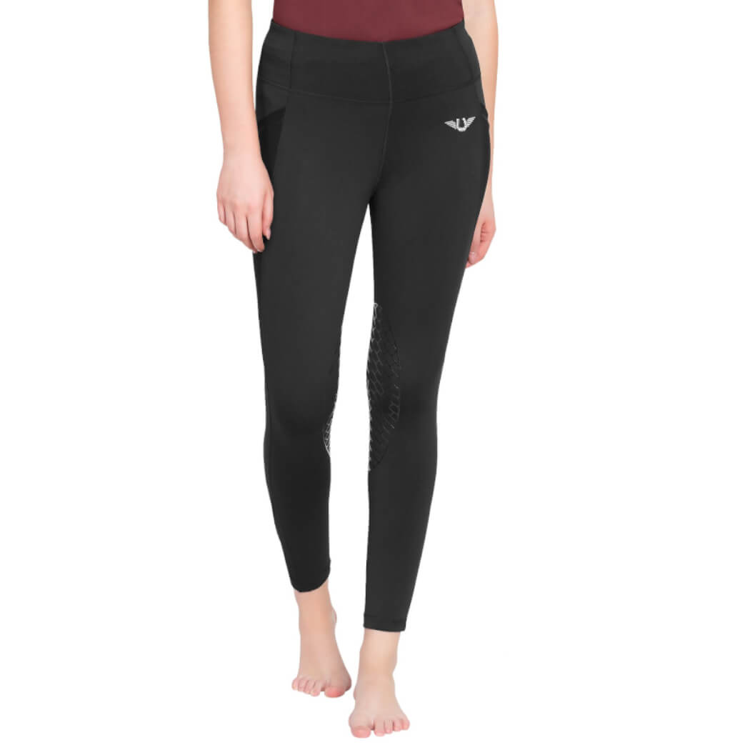 Tuffrider Ladies Minerva Knee Patch Tights