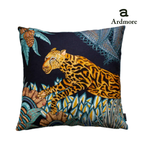 Ardmore Cheetah Kings Cotton Cushion