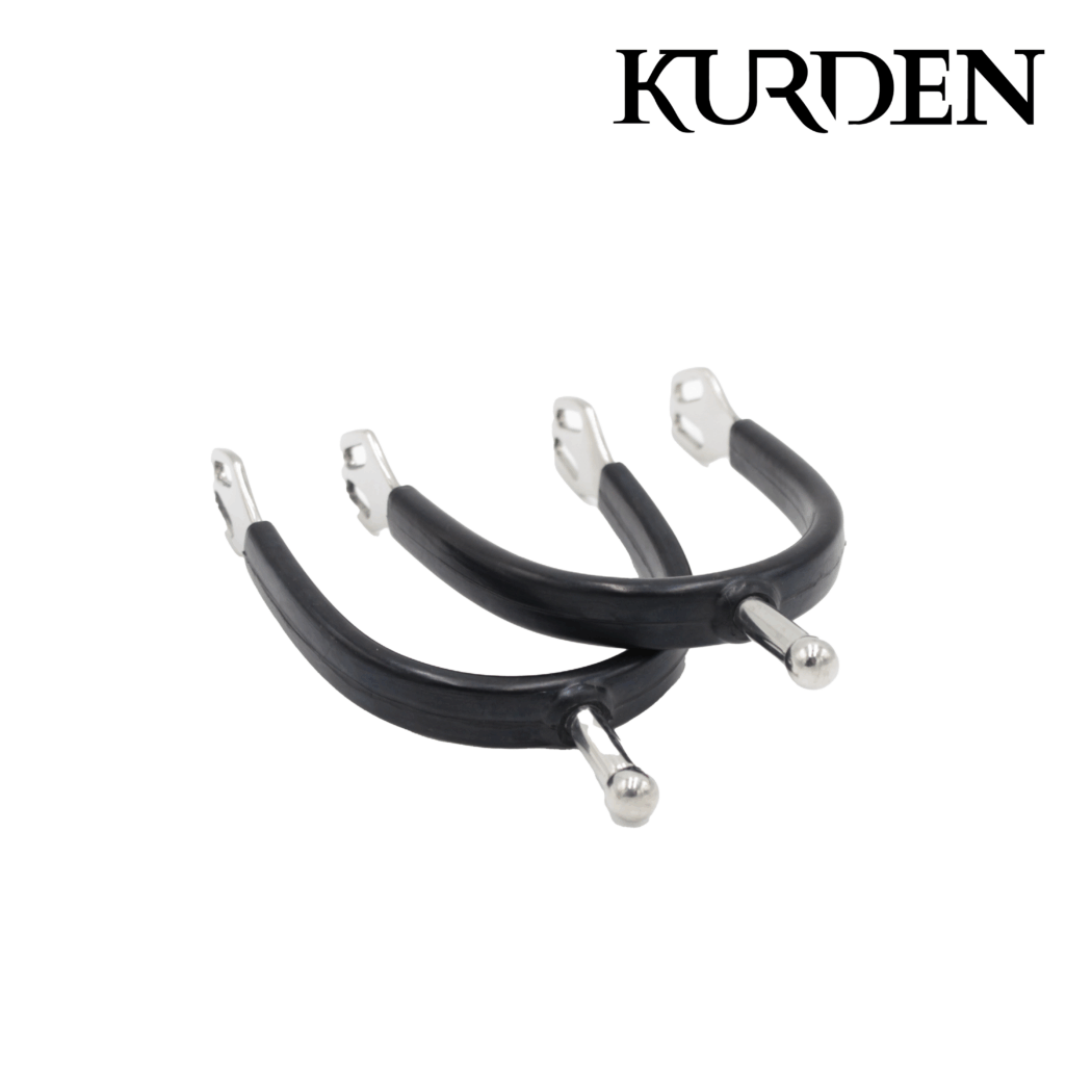Kurden Rubber Covered Ball Neck Spur 25mm